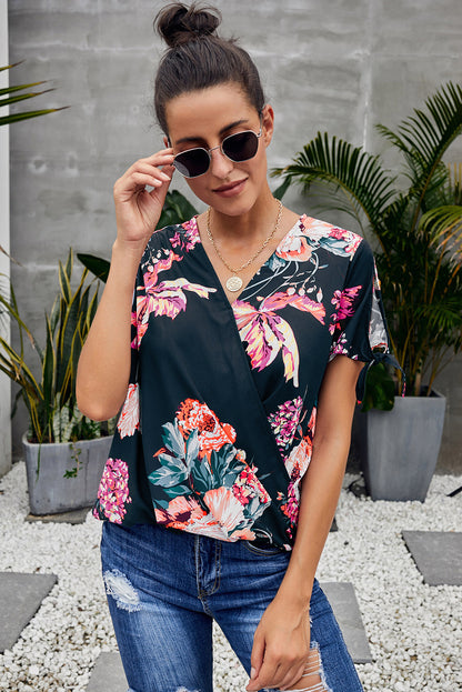 Floral Twist Top